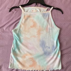 Tie dye tank top